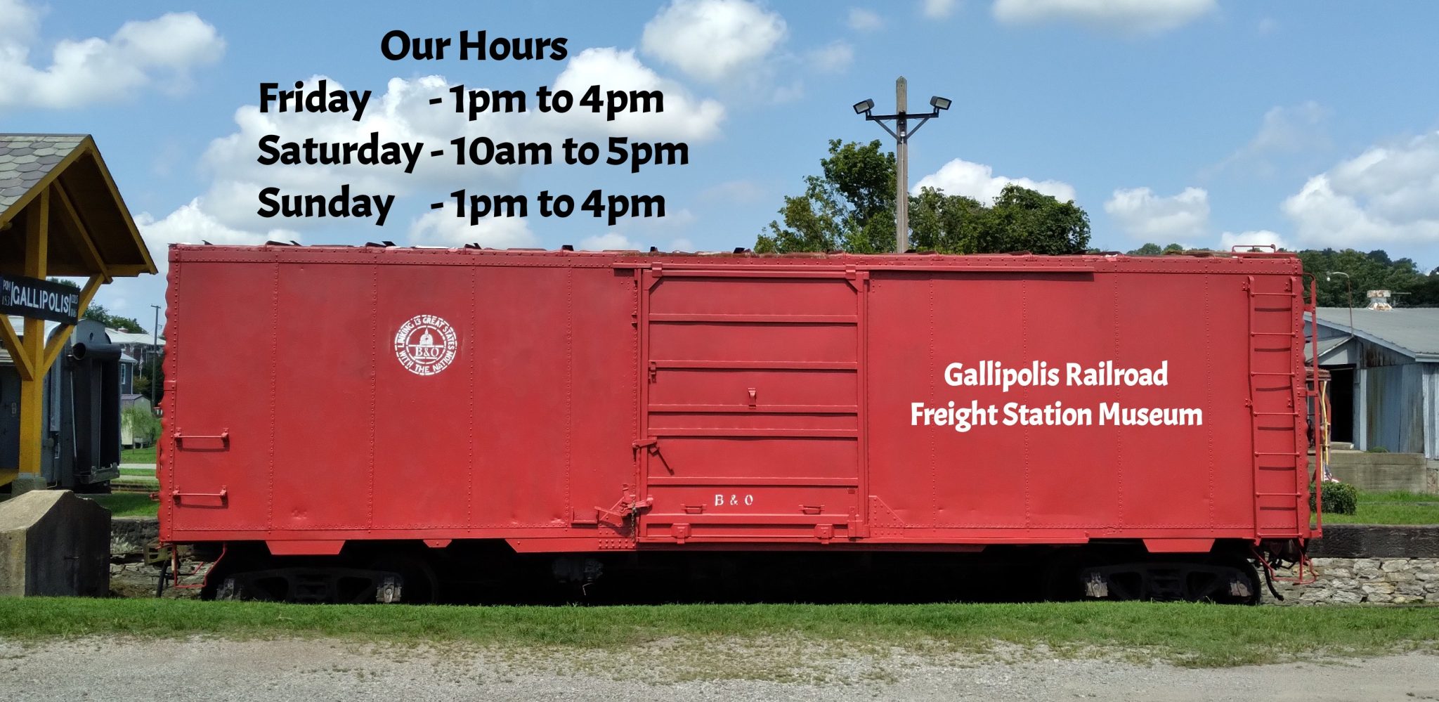 Gallipolis Railroad Freight Station Museum GALLIPOLIS, OH